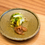 柚木元 - 2018.4 春キャベツ浅漬け 梅干し