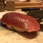 鮓 きずな - 勝浦 生本鮪 赤身漬け