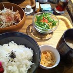 kawara CAFE＆DINING - 若鳥唐揚げ定食
