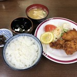 みや古食堂 - ポン唐定食