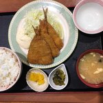 Mendokoro Toushou - アジフライ定食