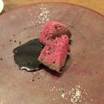 エスパイ クック コウベ - 和牛ランプ肉バルサミコ酢ソース