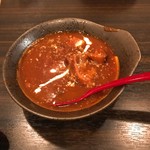 SATOブリアン - 最初の一皿はビーフシチュー。旨味が濃厚で食欲を引き出します。