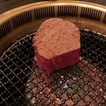 じっくりと火入れされるシャトーブリアン！