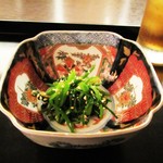 冨久屋 - ⑤セリの胡麻和え。