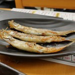 じゃんぼ総本店 - シシャモのアーリオオーリオ