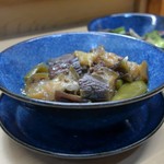 家庭料理 小川 - なすそぼろ