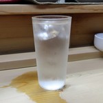 家庭料理 小川 - 芋水割り