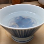 家庭料理 小川 - 特注！生しじみ汁？
