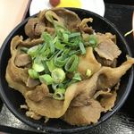 中華そば かど家 - お肉、山盛り徳島丼！