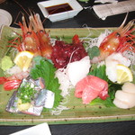 鮨処 西鶴 - 刺身盛合せ