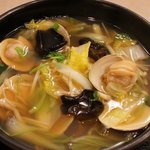 中国菜館　梨花 - ハマグリラーメン（\920）