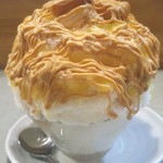 慈げん - 真横から…
      焼きパインも良くわかる