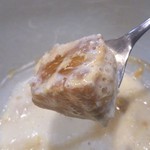 慈げん - 大きな焼きパインがゴロゴロ出てくる