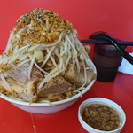 あいすべきものすべてに - 豚W(汁無し)、ニンニク、野菜、脂マシマシ