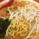 蔵deらーめん - 伊勢味噌ラーメンのアップ