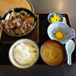 じゃこまん - 牛鍋定食