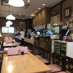 つるてん - 風流な、蕎麦屋らしい店内です(2018.4.28)