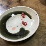 かぶと - ピクピク動いている心臓 噛まずに飲み込んで。目によいです。