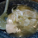 横浜家系ラーメン みさきや - 海老ワンタン麺