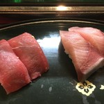 Sushi Kappou Yae - まぐろ赤身、ぶり