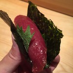 鮨 西むら - 赤身漬け