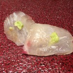 鮨 西むら - 真鯛の昆布締め