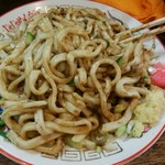 白龍 - ニンニクやお酢をお好みでかけて混ぜて食します