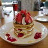 ファーロ ブランコ カフェ - 料理写真:いちごのパンケーキ
