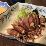 竹うち - ホタルイカ酢みそ