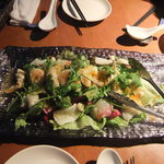 小籠包と本格中華 堀江ブルー - ﾌﾟﾚﾐｱﾑｺｰｽ ｻﾗﾀﾞ(旬の魚介たっぷりのｼｰﾌｰﾄﾞｻﾗﾀﾞ ～軽やかな柚子胡椒の香りで～)