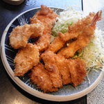 味処酒房なかむら - 2011.7月/フライ（盛り合わせ）