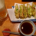 おぎ野 - チクワ磯部揚げ