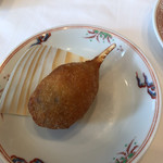 赤坂璃宮 - かに爪の揚げ物