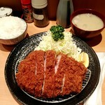 とんかつ檍 - 特ロースカツ定食