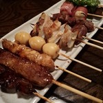 やまんちうみんち - 串焼き10本盛り