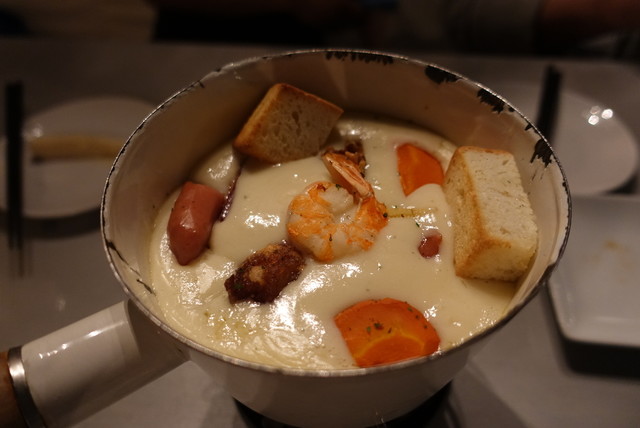 夜景とフォンデュ Bolero 天王寺 ボレロ 天王寺駅前 イタリアン 食べログ