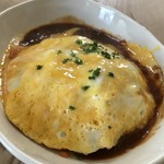 キッチン＆コーヒーCACTUS - フワトロじゃ無いけどそれを上回る美味しさのオムレツ