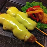 スローバード - 仔羊とゴーダチーズの串焼き