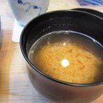 Kichijouji Osushiya San - しじみのお味噌汁。