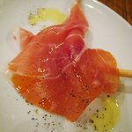 Bistro flat - ('11/6)お通しのハモンセラーノ