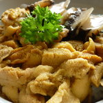 仏ヶ浦ドライブイン - ミックス丼（うに、アワビ）（1,800円）