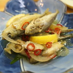 金田 - 鯵の南蛮漬け