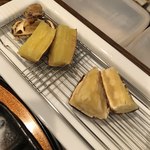 旬彩 天ぷら 心来(しんら） - 芋は2種類、違いがはっきりわかります