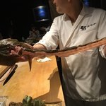 鮨　Shizuku - 兵庫県明石産マゴチのアラ