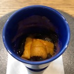 中国菜 火ノ鳥 - 車海老と雲丹の紹興酒漬け