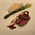 アンティカ オステリア デル ポンテ - 和牛ヒレ肉のソテー アンティカ　オステリア　デル　ポンテの赤ワインソース