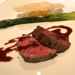 和牛ヒレ肉のソテー アンティカ　オステリア　デル　ポンテの赤ワインソース