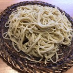 蕎麦切り　稲おか - 生粉打ちです。