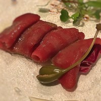 アンティカ オステリア デル ポンテ - 会津産馬肉のカルパッチョ